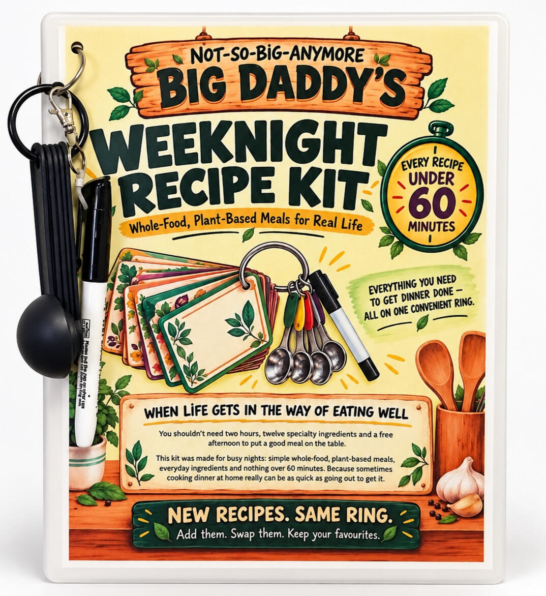 Big Daddy's Recipe Management System - Weeknight Recipe Kit